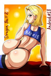 android 18 from dragon ball by rodriguesd-marcelo
