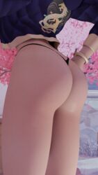 3d akali ass dat_ass female female_only k/da_akali k/da_series league_of_legends rokesmithe solo thong