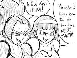 kale from dragon ball by pseudocel