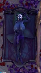 nightborne from world of warcraft by reey art