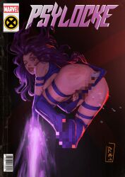 psylocke (kwannon) from marvel by rajdraw