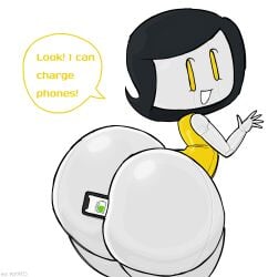 1robot anal anal_insertion ass ass_crack ass_focus between_buttocks big_ass big_butt butt_crack butt_focus charging charging_phone delicious_ass etta(mrpotato123_) fat_ass fat_butt female female_focus female_only female_robot glistening glistening_ass glistening_butt huge_ass huge_butt large_ass large_butt mrpotato123_ object_in_anus object_in_ass object_insertion phone phone_in_ass robot robot_girl self_upload simple_background speech_bubble tagme thick thick_ass thick_butt