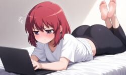 ai_generated ass_focus bending_over big_ass fart fart_cloud fart_fetish farting farting_in_face farts female kushieda_minori minori_kushieda toradora!