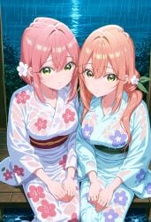 100_kanojo 2girls ai_generated best_friends female hanazono_hakari inda_karane kimi_no_koto_ga_dai_dai_dai_dai_daisuki_na_100-nin_no_kanojo the_100_girlfriends_who_really_really_really_really_really_love_you velvet_hour_(artist) yuri