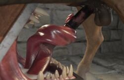 3d_(artwork) 3d_animation ambiguous_gender animal_genitalia animal_penis animated anus ass avian backsack balls beak big_butt big_penis bodily_fluids cum digital_media_(artwork) duo equid equine_anus equine_genitalia equine_penis erection european_mythology fellatio feral fur genital_fluids genitals greek_mythology hi_res hippogriff hybrid long_tongue male male/ambiguous male_penetrating mammal mimic mimic_chest mythological_avian mythological_creature mythological_equine mythology no-name-no-problem open_mouth oral oral_penetration penetration penile penis sex sound tagme tail teeth tongue tongue_out tonguejob video video