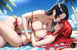 boa hancock from high school dxd by ai after dark