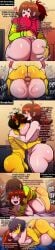 1boy 1girls ai_generated babysitter big_ass big_breasts blackwhiplash_(style) breast breast_sucking breastfeeding breasts deltarune doggy_style double_breast_sucking drink female friday_night_funkin girlfriend_(friday_night_funkin) grabbing_ass huge_ass kris kris_(deltarune) krollun836 lactation living_room male mating_press missionary_position naked_female penis prone_bone small_penis voluptuous_female
