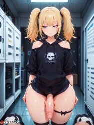 ai ai_generated anime artificial_intelligence ass big_dick big_penis blonde_hair blue_eyes fat_ass femboy gay genderswap_(ftm) genitals grok grok_(twitter) grok_(x) highres hips hips_wider_than_shoulders male male_only massive_penis partially_clothed penis penis_hanging pose rule_63 sissy slim_waist smooth_skin solo solo_focus solo_male thick_thighs trap twink twintails twitter userzon waist yaoi