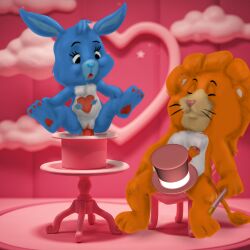 brave heart lion from care bears