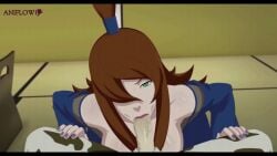 1boy 1girls accurate_art_style adult_and_teenager age_difference aniflow animated blowjob breasts chojuro clothed clothed_sex clothing fellatio female female_focus large_breasts long_hair looking_at_another looking_at_partner looking_at_viewer male male/female male_pov mei_terumi milf naruto naruto_(series) naruto_shippuden no_sound older_female older_female_and_younger_male oral oral_sex painted_nails pov seductive seductive_eyes seductive_look shounen_jump straight teenage_boy teenager very_long_hair weekly_shonen_jump wink winking_at_viewer younger_male