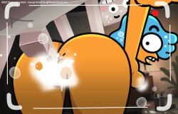 flight attendant (the amazing world of gumball) from the amazing world of gumball by elmorestars