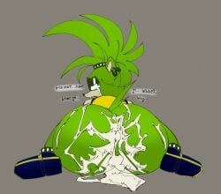 1girls after_orgasm after_sex anthro anthro_focus anthro_only aqronsfw ass ass_focus big_ass big_butt bodily_fluids bottom_heavy bottomless bottomless_female bubble_ass bubble_butt crying crying_with_eyes_open cum cum_drip cum_in_ass cum_in_pussy cum_on_floor cum_overflow cum_splatter curvaceous curvy curvy_female curvy_figure dialogue ear_piercing edit english_text fat_ass female female_focus female_only fur furry furry_only garbageboxxxed gloves green_fur green_hair grey_background handcuffs hi_res high_resolution highres huge_ass huge_butt idw_comics idw_publishing large_ass no_panties no_underwear open_mouth piercing profanity rear_view restrained restrained_arms restrained_wrists sega sharp_teeth shoes simple_background solo solo_female solo_focus sonic_(series) sonic_the_hedgehog_(comics) sonic_the_hedgehog_(idw) sonic_the_hedgehog_(series) surge_the_tenrec sweat sweaty_ass sweaty_butt tagme tail tears teeth text thick_ass voluptuous voluptuous_female