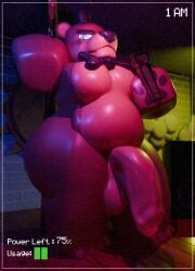 3d bear belly big_ass big_dick blue_eyes bowtie five_nights_at_freddy's freddy_(fnaf) male male_only microphone pole roblox robloxian self_upload snarkyfang tagme top_hat