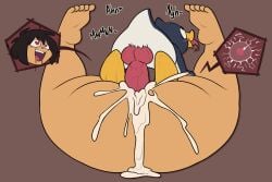 2020s 2024 5_toes agal1502 ammy_(agal1502) animal_genitalia animal_penis ass avian beak bestiality_impregnation big_butt bird black_body black_eyes black_fur black_hair black_text blush blush_lines bodily_fluids countershade_arms countershade_tail countershading cum cum_from_vagina cum_in_vagina cum_inside cum_on_butt cum_on_vulva cum_overflow digital_media_(artwork) disembodied_head dominant dominant_feral dominant_male drooling duo erection excessive_cum excessive_genital_fluids eye_roll eyelashes feet female female_human female_on_bottom female_on_feral female_penetrated feral feral_on_top feral_penetrating feral_penetrating_female feral_penetrating_human from_front_position fur genital_fluids genitals hair heart_eyes heart_symbol human human_on_bottom human_on_feral human_penetrated impregnation interspecies larger_female larger_human larger_penetrated leaking_cum looking_pleasured male male/female male_feral male_on_human male_on_top male_penetrating male_penetrating_female male_penetrating_human mammal mating_press moan multicolored_arms on_bottom on_top open_mouth open_smile ovum penetration penguin penis pink_blush red_eyes red_penis red_tongue saliva sex size_difference small_dom_big_sub smaller_feral smaller_male smile sperm_cell submissive submissive_female submissive_human tail tan_body tan_butt tan_skin teeth text toes tongue tongue_out two_tone_arms vein veiny_penis white_body white_countershading white_fur white_sclera white_text_outline yellow_beak yellow_feet zoophilia