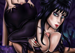 elvira from elvira: mistress of the dark by erolady