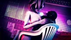 female hola_(sklar) music nude nude_female oc original_character original_characters sfm simon_(sklar) simon_sklar skeleton sklar source_filmmaker tagme video