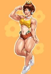 princess daisy from mario (series) by dlusional