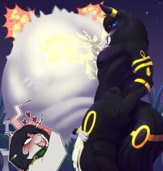 absurd_res aggressive_fertilization anthro anubis anubis_rose_(character) arm_tattoo ass balls big_balls big_dom_small_sub bodily_fluids breeding_slave bulge butt_tattoo canid canine chest_tattoo collar cum cum_in_ass cum_inside cybernetic_arm cybernetic_limb cybernetics deity dominant duo eeveelution egyptian_mythology ejaculation eyewear forearm_tattoo forearms generation_2_pokemon genital_fluids genitals glowing glowing_genitalia glowing_markings glowing_tattoo glowing_tongue hi_res huge_balls hyper hyper_abdominal_bulge impregnation inflation inflation kafiro_element lagomorph leporid long_tongue looking_pleasured machine male male/male male_impregnating_male male_impregnation mammal markings middle_eastern_mythology multiple_ova muscular muscular_male mythological_canine mythological_creature mythology nintendo ovum papaya_(character) papayathebun penetration pokemon pokemon_(species) rabbit ridiculous_fit sex size_difference sperm_cell sperm_cell_with_face sperm_dominating_ovum stomach_bulge tail tattoo text tongue tongue_out umbreon werecanid werecanine werecreature werewolf