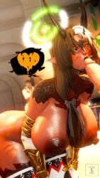 16:9 1boy 1futa 3d absurd_res balls big_breasts bikini breasts busty cum dark-skinned_futa dark_nipples dark_skin demon demon_girl female final_fantasy final_fantasy_xiv futa/male futa_focus futanari gpose(ffxiv)hi_res hourglass_figure interracial intersex large_breasts large_penis male male_on_futa nayuissleepy oc original_character penis public public_nudity public_sex scalesteasing sweat thigh_sex white_penis white_skin wide_hips