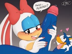 carrotia the rabbit from sonic (series) by excito