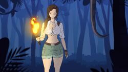 ahegao bestiality black_hair blowjob_face blue_eyes breast_sucking breasts breasts_out brown_hair cat_ears cat_tail catgirl clothed coils cunnilingus denim_shorts fellatio female happy_trance hemipenes hypnosis hypnotic_eyes inverted_nipples jungle jungle_girl kaa kaa_eyes kvfx necklace nipples nude original_characters panther penis pussy pussy_juice red_eyes scar skirt skirt_removed sleeping snake snake_penis sound spread_legs tagme tongue_out torch undressing video voice_acted yuri