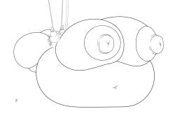 anthro arms_tied ass badgerben belly big_ass big_belly big_breasts big_nipples bound breasts claws clothing female generation_1_pokemon hi_res hose hose_in_mouth hose_inflation huge_ass huge_belly huge_breasts hyper hyper_belly hyper_breasts inflation monochrome navel nintendo nipples pokemon pokemon_(species) sandpancake sandslash solo
