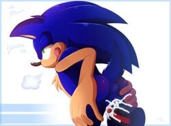 andromorph anthro anus ass blush bodily_fluids cum cum_in_pussy cum_inside cuntboy duo genital_fluids hi_res intersex intersex/male jayaero male nude rule_63 shadow_the_hedgehog sonadow sonic_(series) sonic_the_hedgehog sonic_the_hedgehog_(series) vaginal_penetration