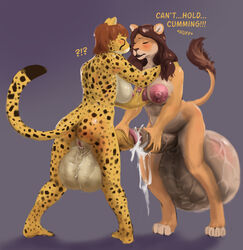 2futas anthro ball_growth balls balls_expansion big_balls big_penis bodily_fluids breasts cheetah cum cum_exchange cum_in_balls duo ejaculation felid feline fingering full-package_futanari furry futa_on_futa futa_only futa_urethral_insertion futanari genital_fluids genitals growth herm hermaphrodite hi_res huge_balls huge_cock humanoid_genitalia humanoid_penis hyper hyper_balls hyper_genitalia hyper_penis intersex intersex/intersex lactating lion mammal milk multi_genitalia nib-roc nipple_fetish nipple_fingering nipple_penetration nipple_play nipples orgasm oversized_balls pantherine penetration penile penile_penetration penis pussy pussy_juice uncut urethral urethral_insertion urethral_penetration vein veiny_balls veiny_penis