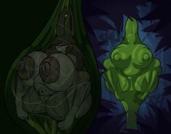 breasts bunny_girl evilfiendish furry plant_vore pussy vore