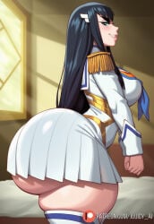 1girls ai_generated ass big_ass big_butt butt female female_only juuicyai kill_la_kill kiryuuin_satsuki tagme