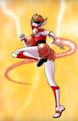 2020 armor ass breasts chouseishin_gransazer commission looking_at_viewer pussy sazer_mithras sentai super_sentai tagme zeflex