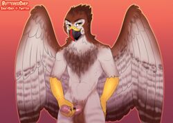 accipitrid accipitriform anthro avian balls beak bedroom_eyes bird buteo butteredshep chickenhawk genitals hand_on_hip humanoid_genitalia humanoid_penis male male_only manik narrowed_eyes penis penis_grab red-tailed_hawk seductive smug solo talons wings yellow_eyes