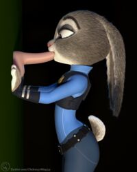 1girls anthro buckteeth bunny bunny_ears bunny_girl bunny_tail chickenass clothing cute dildo disney eyelashes faceless_male fellatio female feral furry genitals glory_hole grey_fur hi_res judy_hopps lagomorph leporid male mammal oral oral_sex oral_training penile penis petite police_uniform policewoman purple_eyes rabbit sex sex_toy simple_background smaller_female solo two_tone_fur white_fur zootopia