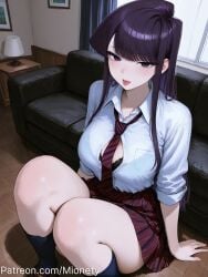 komi shouko from komi-san wa komyushou desu by mionety