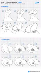 big_breasts breasts_bigger_than_head bunny_random_creator character_creator character_sheet do!_games female female_only gigantic_breasts huge_breasts inverted_nipples medium_breasts nipples proportions puffy_nipples reference_sheet small_breasts
