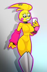 toy chica (fnaf) from five nights at freddy's by yellolight