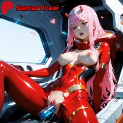 Zero Two (Darling In The Franxx) Rule 34 Image