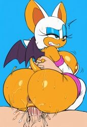 rouge the bat from sonic (series) by lubbasdump