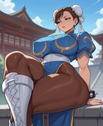 chun-li from street fighter by smogai