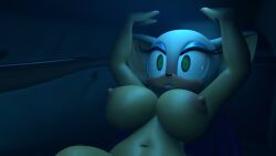 1girls 3d 3d_model aquablaze asphyxiation bat blender drowning female mobian mobian_(species) mobian_bat nottanj nude rouge_the_bat rouge_the_bat_(nottanj) sega solo sonic_(series) sonic_adventure_2 sonic_the_hedgehog_(series) underwater water