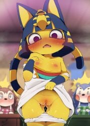 ankha from animal crossing by dagasi
