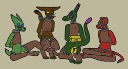 ahuizotl alban_(trinitite) anal anal_sex anthro arm_cuffs badger bondage bridle brown_body brown_fur buttplug buttplug_in_ass buttplug_insertion canid canine chastity_belt chastity_cage chastity_device collar crouching dragon female flat_chested fur green_body green_fur group ina_(trinitite) looking_at_viewer male mammal mustelid musteline mythological_creature mythological_scalie mythology object_in_ass packmule penetration petplay plug_(sex_toy) plug_insertion ponyplay rape_play red_body red_fur roleplay scalie sex_toy sex_toy_in_ass sex_toy_insertion sitting tory_(trinitite) trinitite warren_(trinitite)