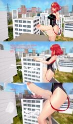 1futa 3d balls body_growth body_growth_(enlargement) building building_penetration building_sex city cum destruction ejaculation english_text female fucking_a_building futa_giantess futanari giantess giantess_futa growth huge_cock intersex koikatsu one-piece_swimsuit penis pyra pyra_(pro_swimmer)_(xenoblade) pyra_(xenoblade) red_hair swimsuit text xavierhuge xenoblade_(series) xenoblade_chronicles_2