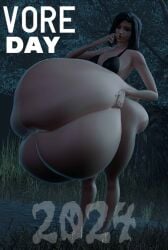 1girls 2024 3d belly big_belly double_belly female gigantic_belly huge_belly men_in_black men_in_black_ii mrweirdworkz same_size_vore serleena_(men_in_black) source_request vore vore_belly vore_day