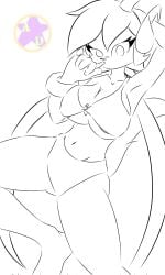 alan_dash anthro aquatic_dragon big_breasts bikini dragon female female_protagonist freedom_planet freedom_planet_2 looking_at_viewer sash_lilac video_games water_dragon wip