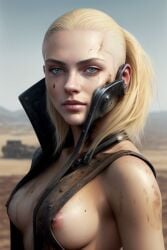 ai_generated apocalypse breasts dirty mad_max mad_max:_fury_road sand vagina wasteland