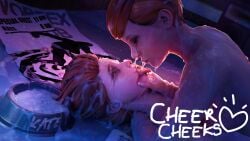 2girls 3d 3d_render 3dcg blender blender_(software) blender_cycles bowl brunette brunette_hair cheer_cheeks(artist) cum cum_drip cum_everywhere cum_in_bowl cum_swap fluid_on_breasts fluid_on_face fluids fully_nude kate_marsh life_is_strange life_is_strange:_true_colors mouth_full_of_cum mouth_hold mouth_open mouthful nude nude_female snowballing tag tagme victoria_chase