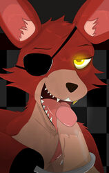 2020 absurd_res ambiguous_gender anthro anthro_on_human anthro_only black_lips blowjob canine color colored dark_background eyebrows eyepatch firetails five_nights_at_freddy's fox foxy_(fnaf) furry furry_only glowing_eyes golden_tooth hi_res highres hook human_on_anthro long_tongue male/ambiguous multicolored_fur oral oral_sex penis_on_tongue pirate red_fur seductive_look seductive_smile sex shaded shading sharp_teeth sharp_tongue shiny simple_background tongue tongue_out video_game video_games yellow_eyes yiff