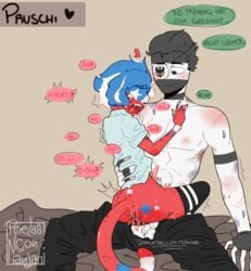 big_ass big_penis chile chile_(countryhumans) country countryhumans prussia prussia_(countryhumans) tears yaoi