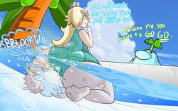 big_ass bubble_ass bubble_butt facesitting fart fart_fetish gobrush mario_(series) mario_and_sonic_at_the_olympic_games nintendo pianta princess_rosalina smelly_ass smothering super_mario_sunshine tagme